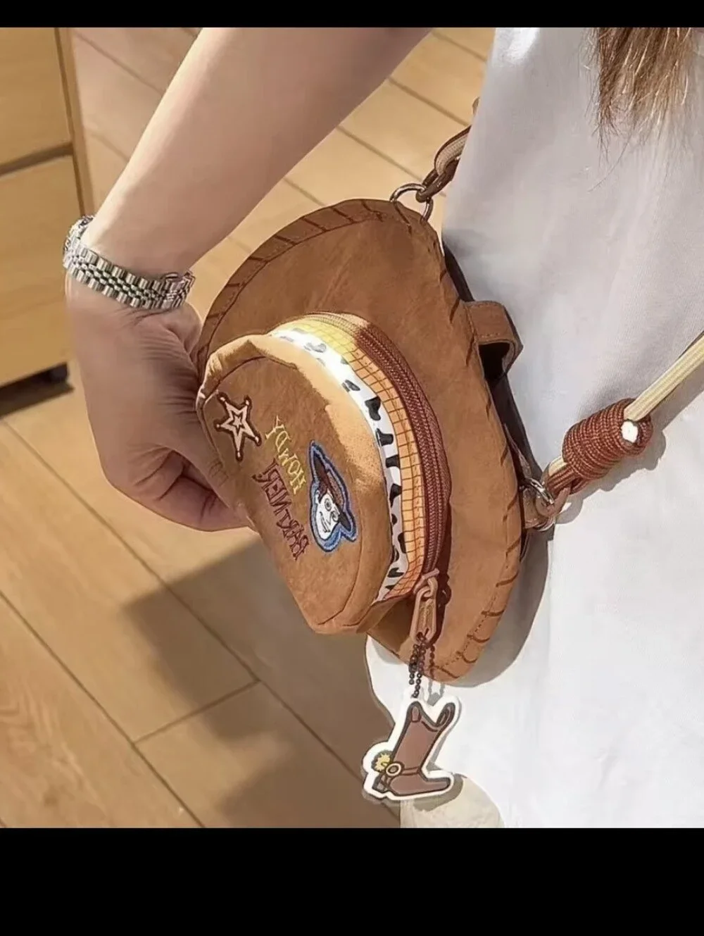 Kids Toy Story Woody Hat Bag Purse